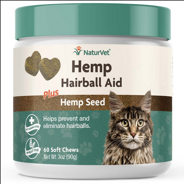 Hemp Hairball Aid (Cats) | NaturVet
