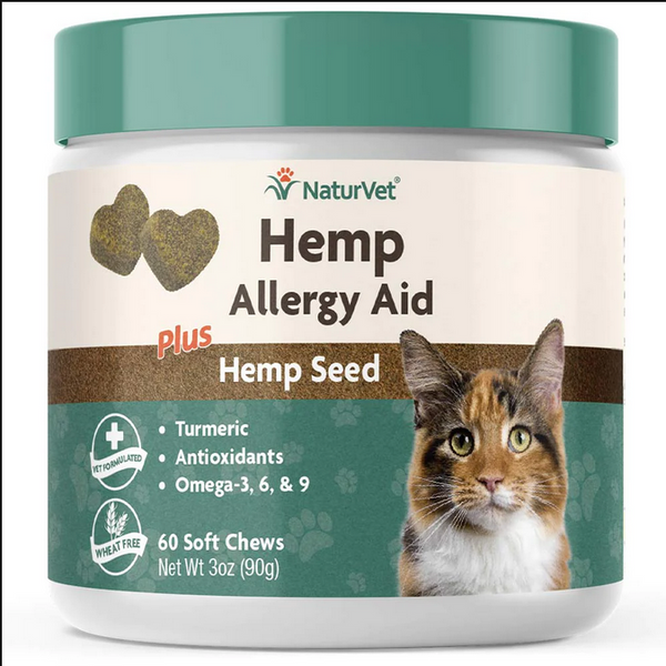 Hemp Allergy Aid (Cats) | NaturVet