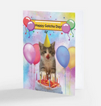 Happy Gotcha Day Card (Cat) | Danny's Paw Prints