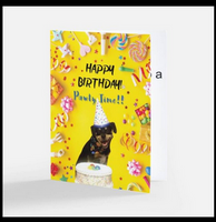 Happy Birthday Card (Dog) | Danny's Paw Prints