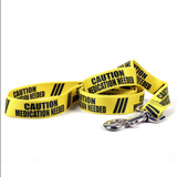 Caution Collars & Leashes | Yellow Dog Designs