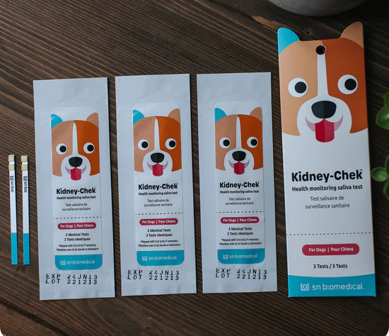 Kidney-Chek Saliva Test For Dogs (3pk) | Kidney-Chek