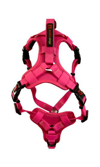 No-Pull Waterproof Comfort Harness (Pink) | Smellydogz