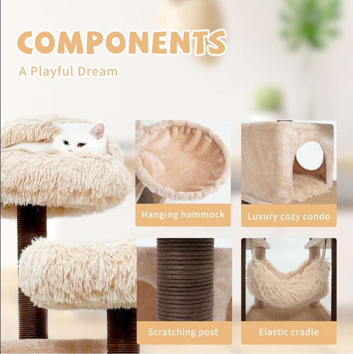 Catry Babylon 7-Level Cat Tree | PetPals Group