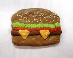 Burger Cookie | The Barkery
