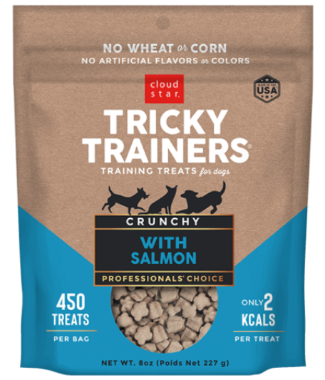 Crunchy Tricky Trainers Dog Treats (8oz) | Cloud Star