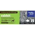 Rabbit Raw Frozen Dinners For Dogs (1.2kg) | Healthy Paws