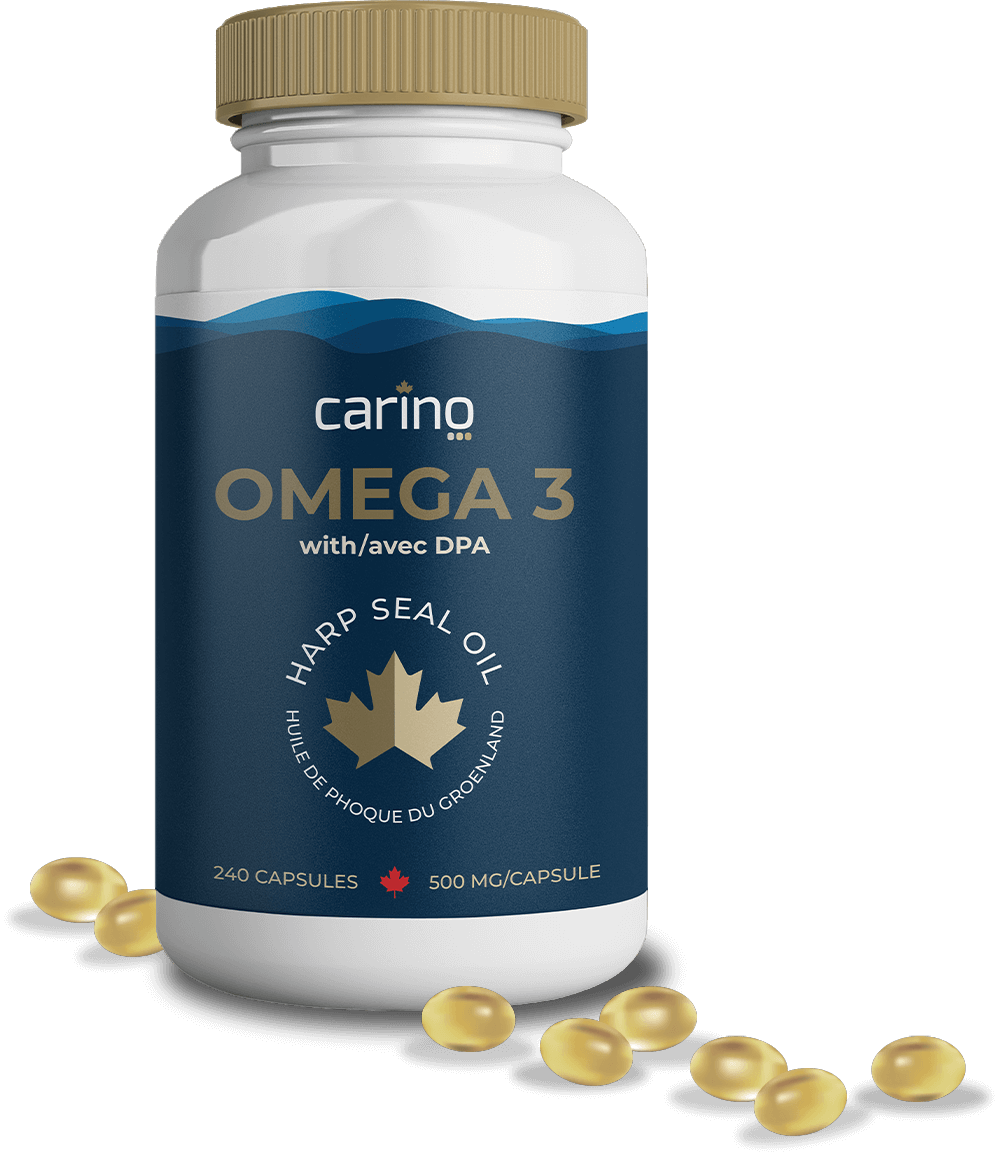 Human Supplement Harp Seal Oil (240 Capsules) | Carino