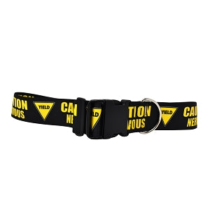 Caution Collars & Leashes | Yellow Dog Designs