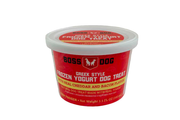 Frozen Yogurt (Cheddar & Bacon) | Boss Dog
