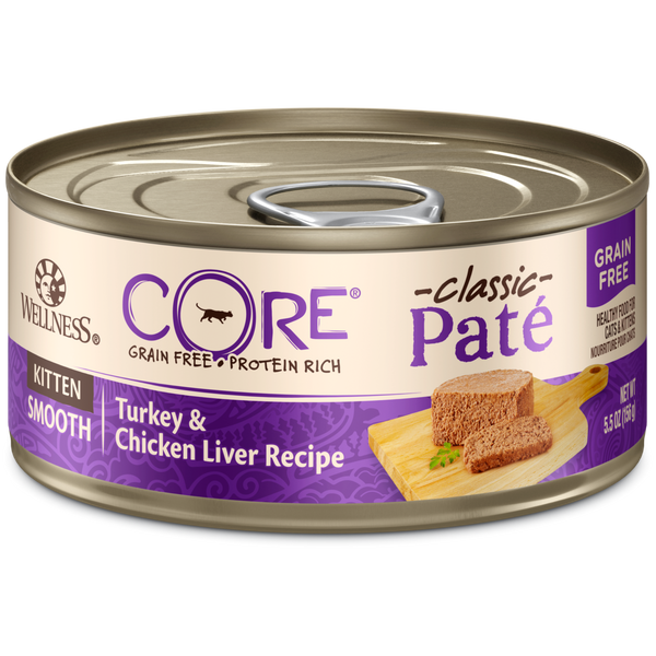 Core Turkey & Chicken Liver Recipe (Kitten Food) | Wellness
