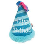 Birthday Hat Dog Toy (Blue) | FouFou Dog