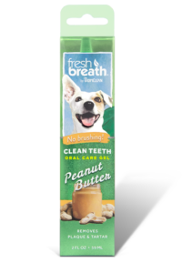 No-Brushing Dental Gel For Dogs (Peanut Butter) | Tropiclean