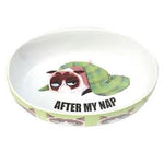 Grumpy Cat Food Dish (Green) | Petrageous