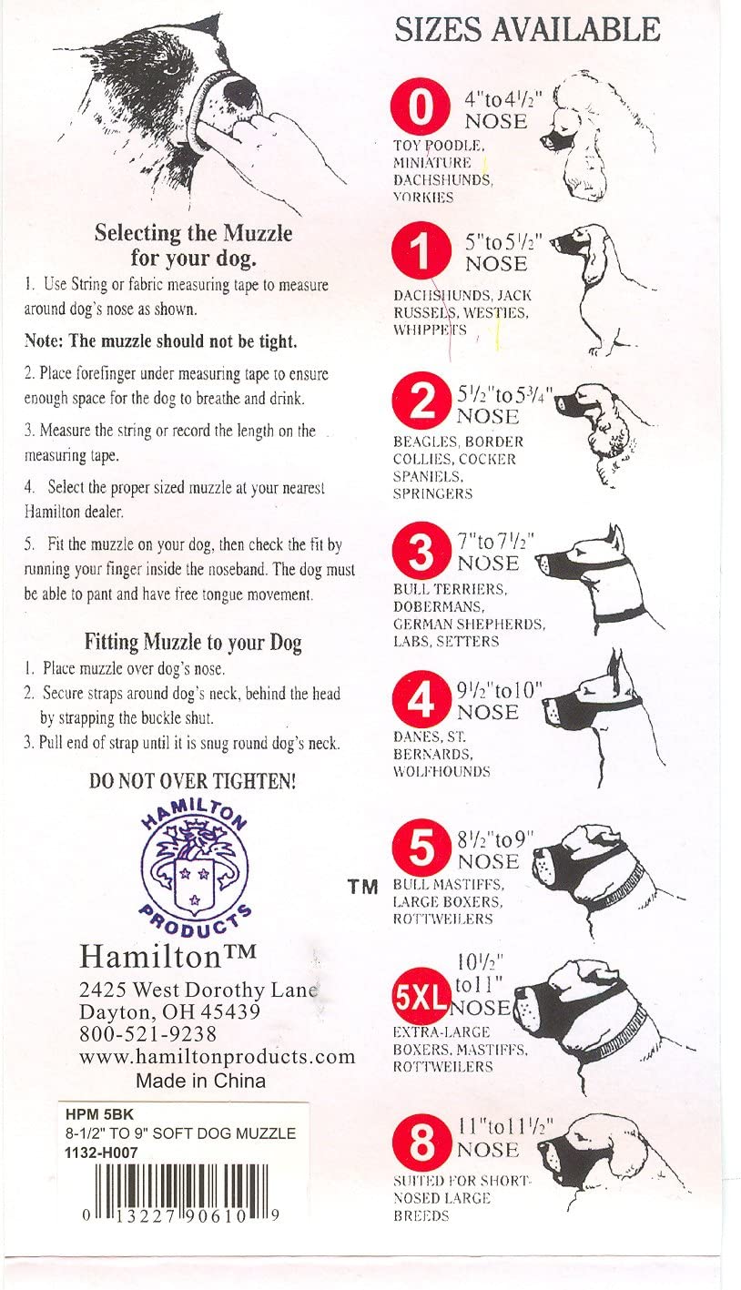 Nylon Muzzle | Hamilton