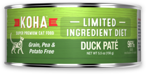 Limited Ingredient Diet Duck Pâté (Cat Food) | KOHA