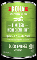 Limited Ingredient Diet Duck Entrée (Dog Food) | KOHA
