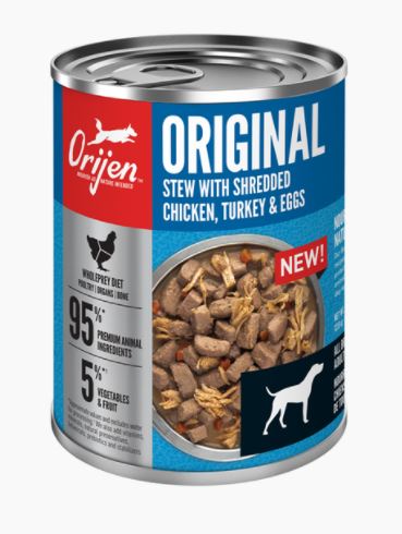 Original Stew With Shredded Chicken, Turkey & Eggs | Orijen