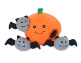 Pumpkin with Bats Burrow Toy | Zippy Paws