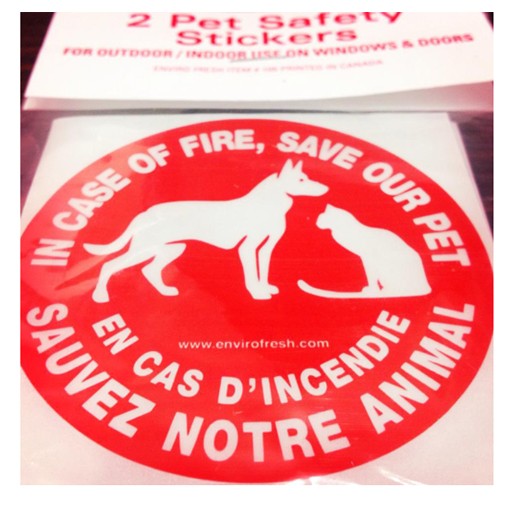 Safety Stickers (2pk) | Envirofresh